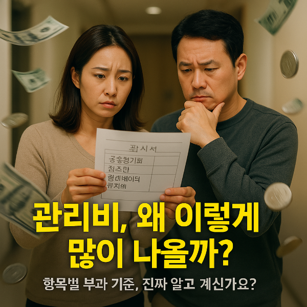 아파트 관리비 썸네일 이미지입니다.