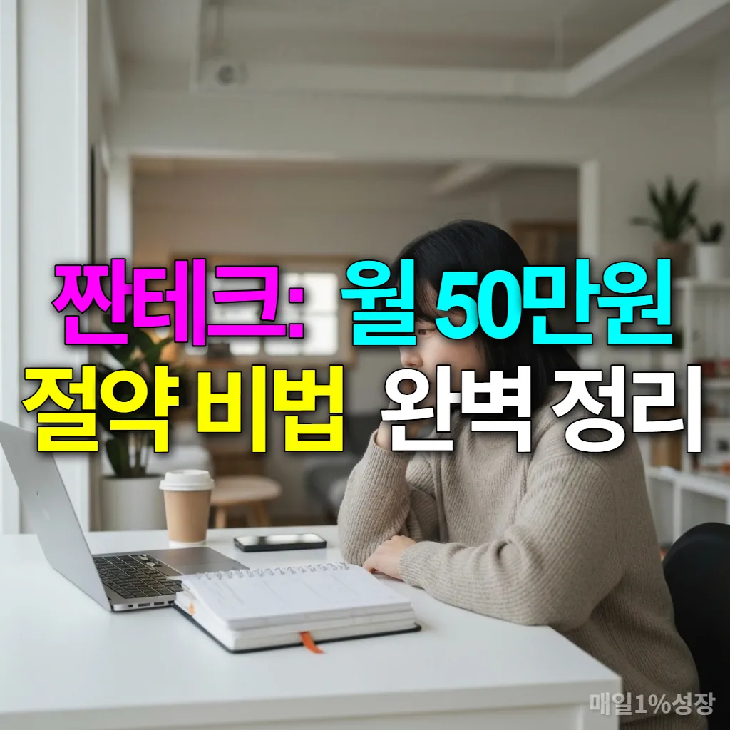 노트북 앞에 앉아 가계부를 작성하며 진지하게 돈을 관리하는 젊은 한국인
