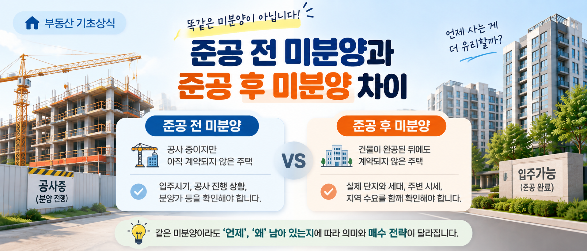 준공 전·후 미분양 차이 이미지