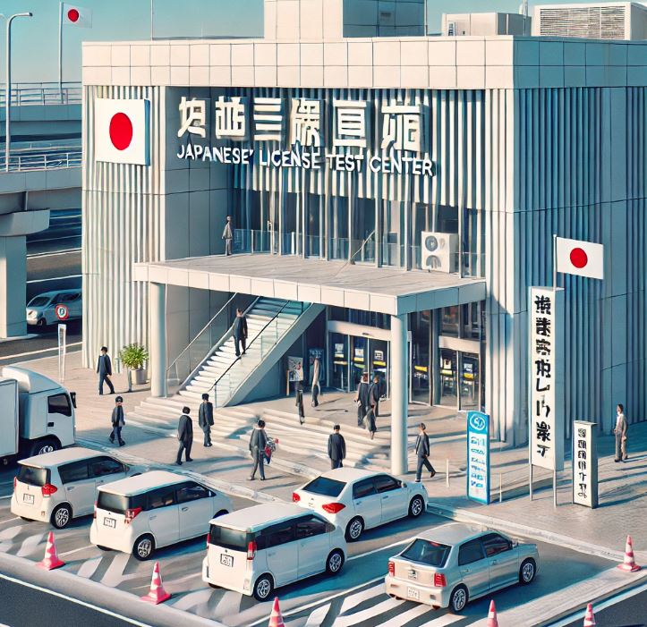 일본 면허시험장 이미지