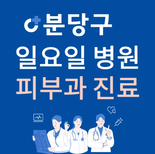 성남시-분당구-일요일-피부과-진료하는곳-주말에-문여는-분당구-24시간-피부과-병원-찾기