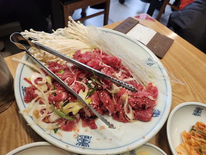 분당 평양 맛집 '평가옥'