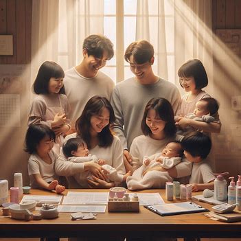 첫째&middot;둘째&middot;셋째 출산 시 받을 수 있는 혜택 관련 이미지