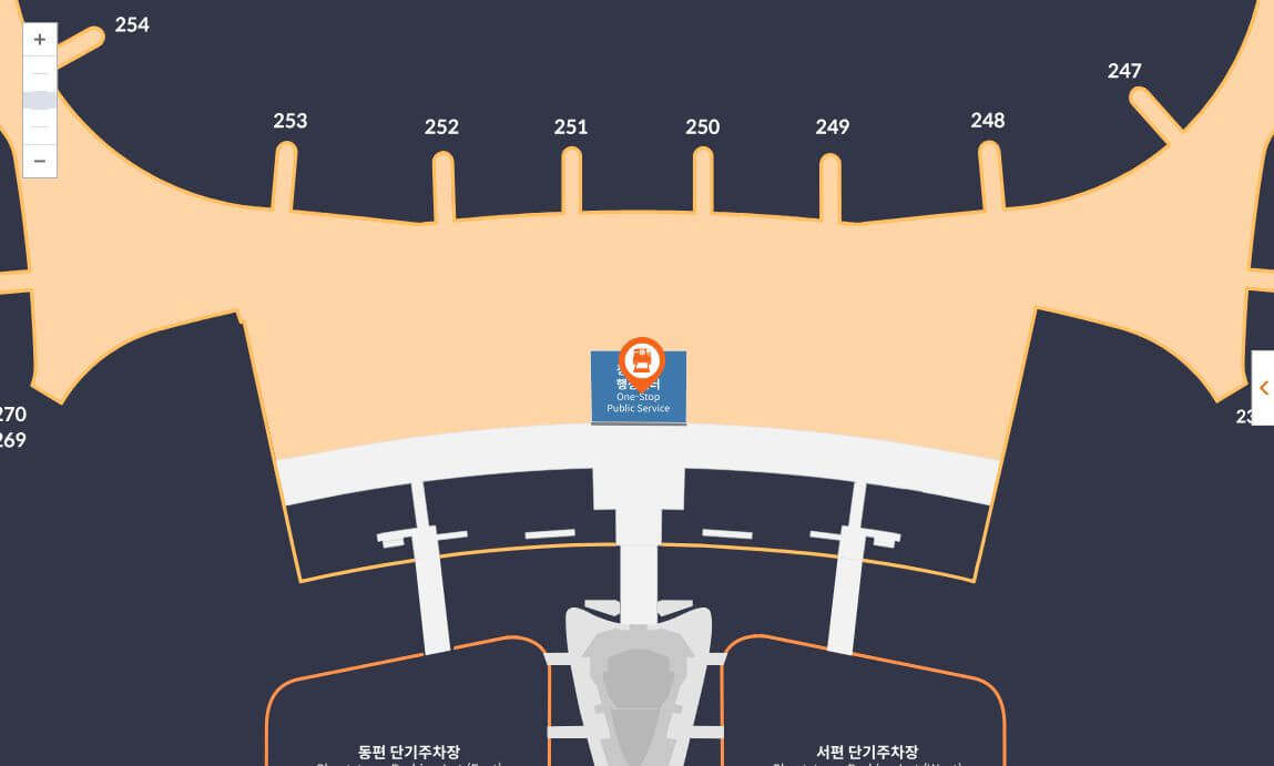인천공항 즉석사진촬영기 위치 제2터미널 2층 중앙 정부종합행정센터 비즈니스센터 내