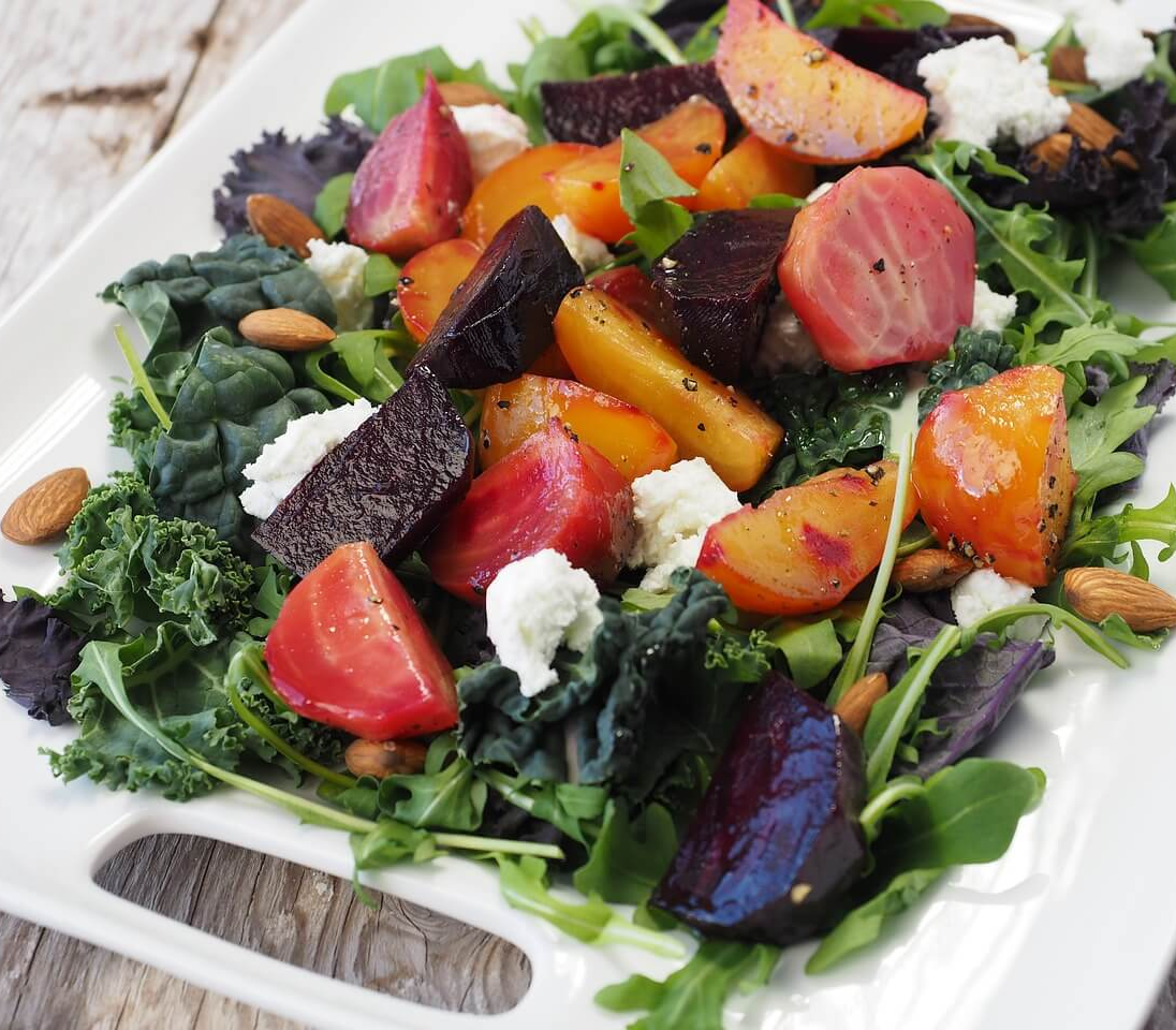 건강식단: 샐러드