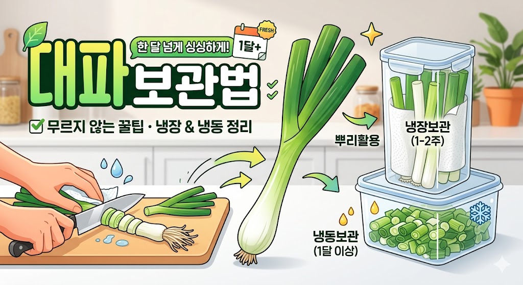 대파 보관법