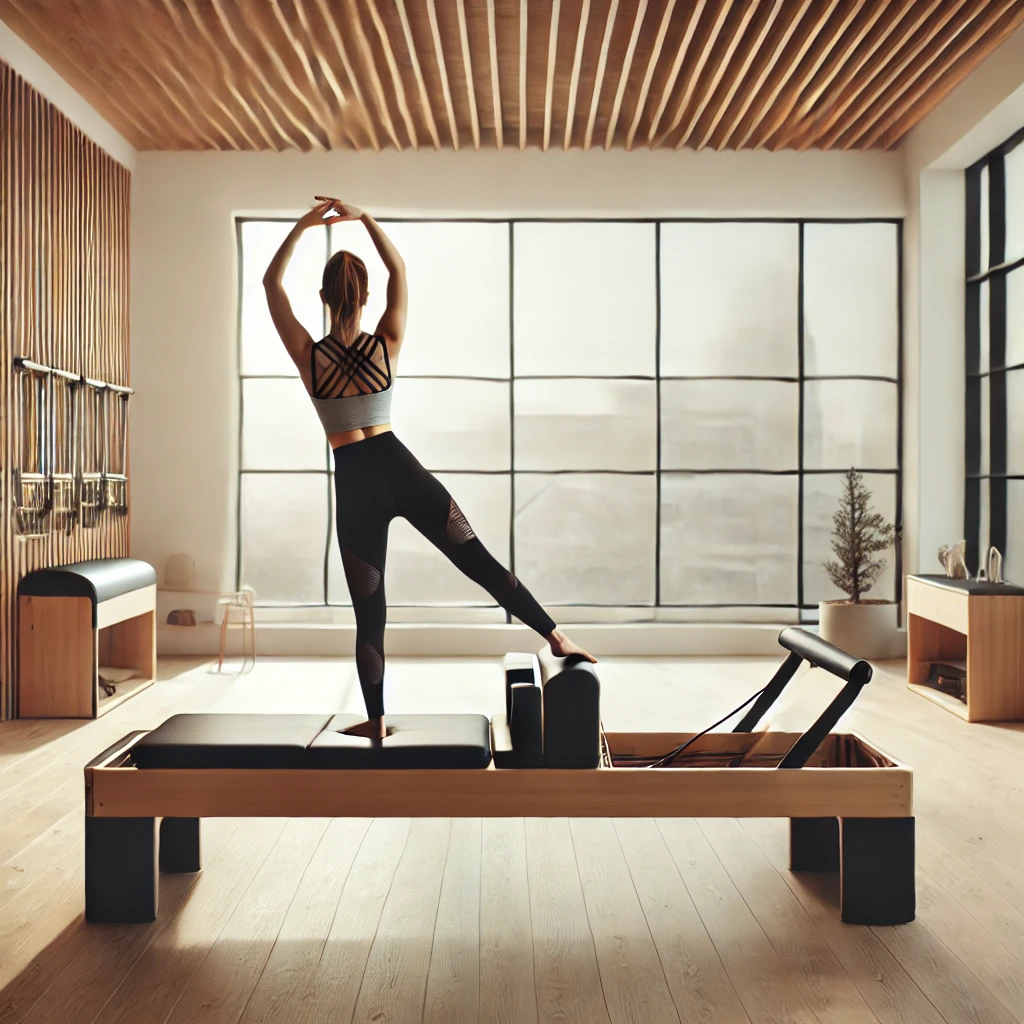 여성 필라테스 사진