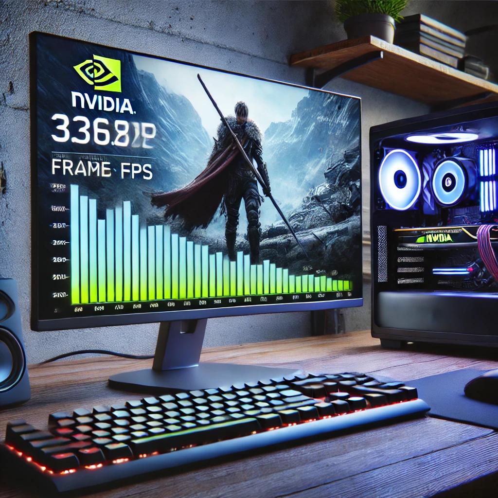 엔비디아 프레임 표시