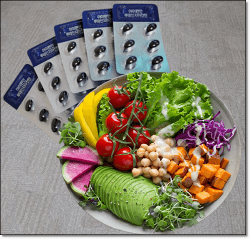 루테인 많은 음식과 보충제 