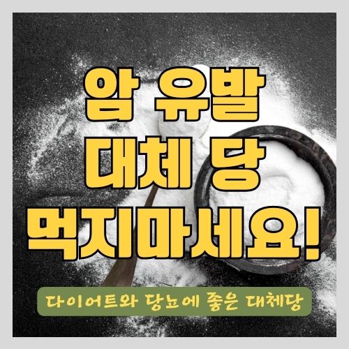 다이어트와 당뇨에 좋은 설탕 대신 먹을 수 있는 대체당의 종류와 부작용 - 스테비아, 에리스리톨, 아스파탐, 알룰로스, 자일리톨 등 썸네일