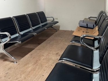 경비행기 파일럿 체험 - 안전 교육이 진행된 컨테이너 방