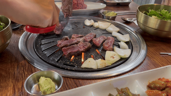 사비문 소고기 구이