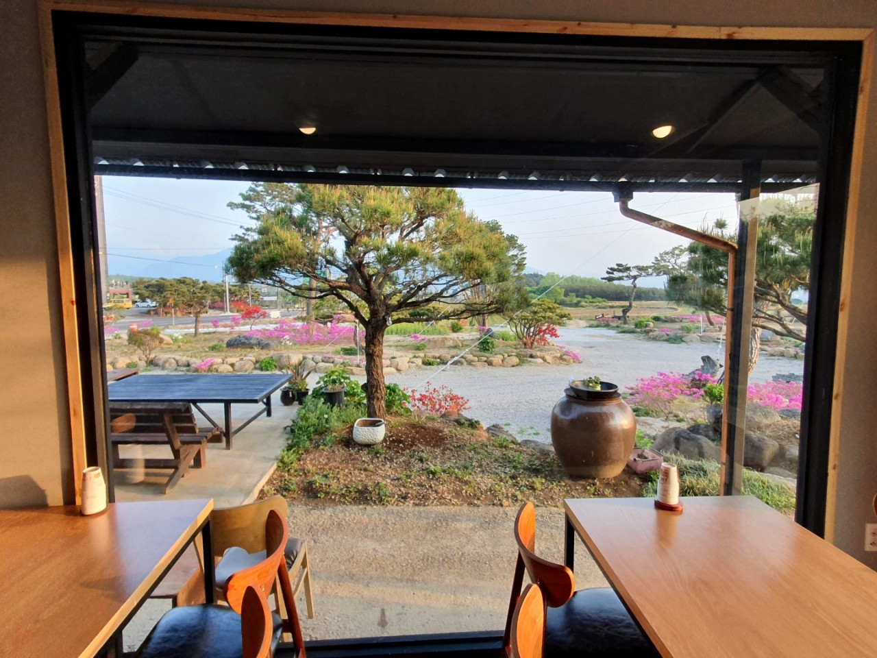 구례 산수유축제 맛집, 구례소나무정원