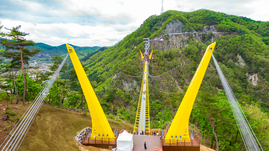 추운 겨울 정선 2박3일 여행 가볼만한 곳 05 - 정선아리랑시장, 회동집, 원주 소금산 출렁다리