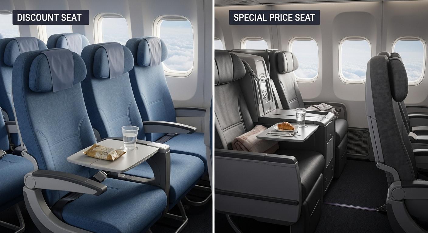 비행기 할인석 특가석 차이