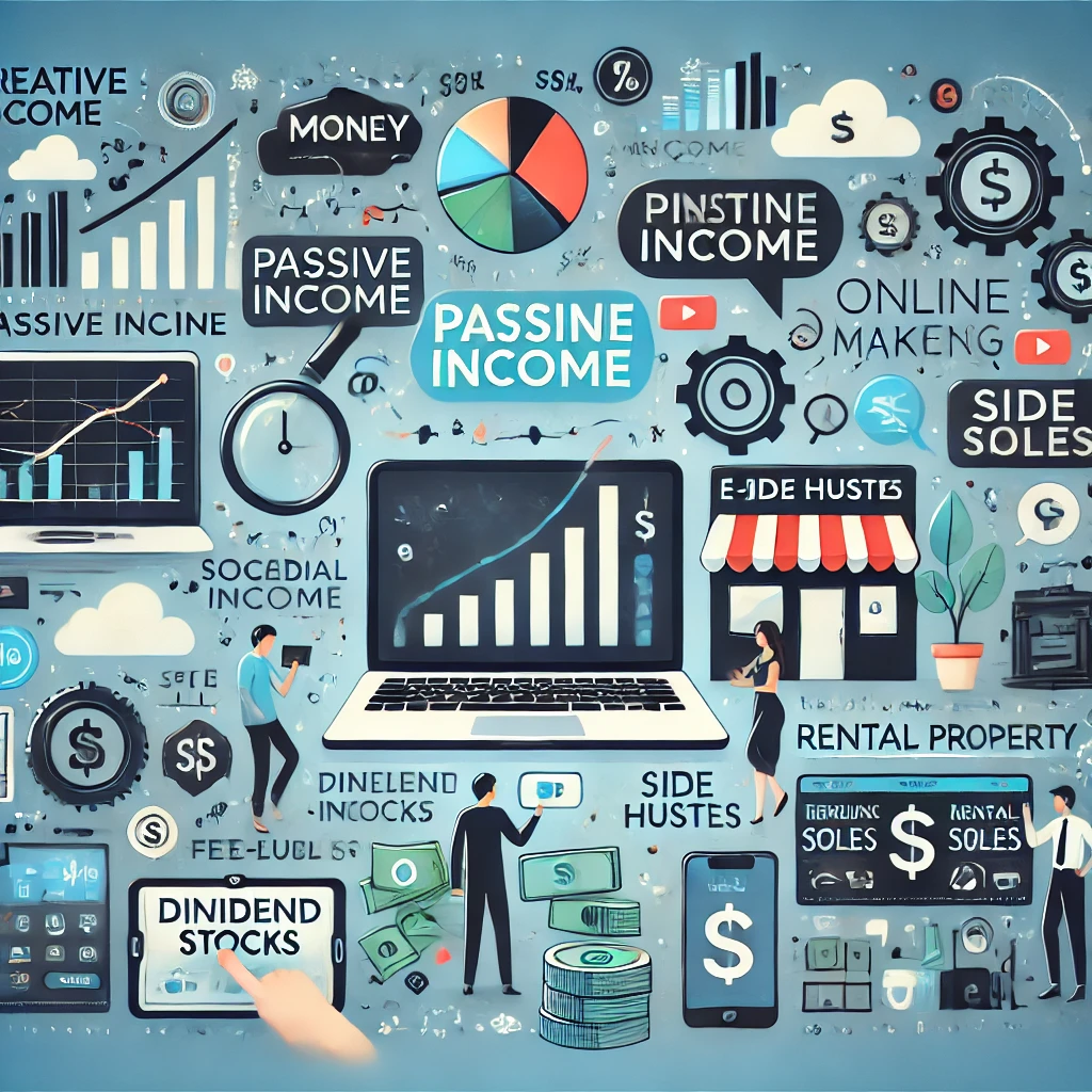 돈 버는 10가지 창의적인 방법 (패시브 인컴, 온라인 사업, 부업 아이디어)