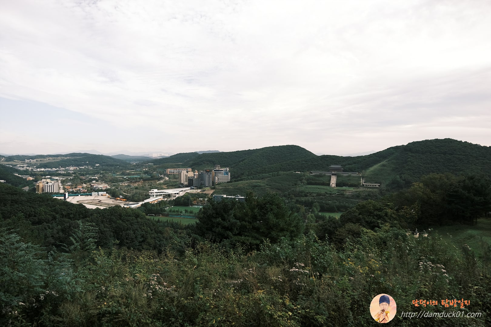 오두산통일전망대 풍경