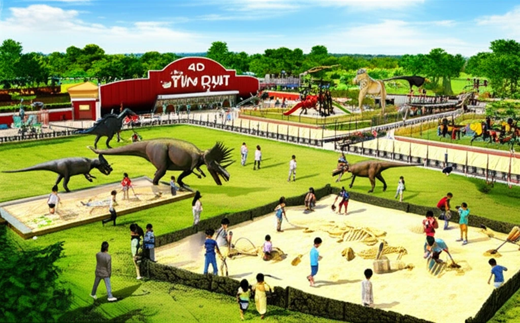 주말 나들이는 여기! 공룡 테마파크