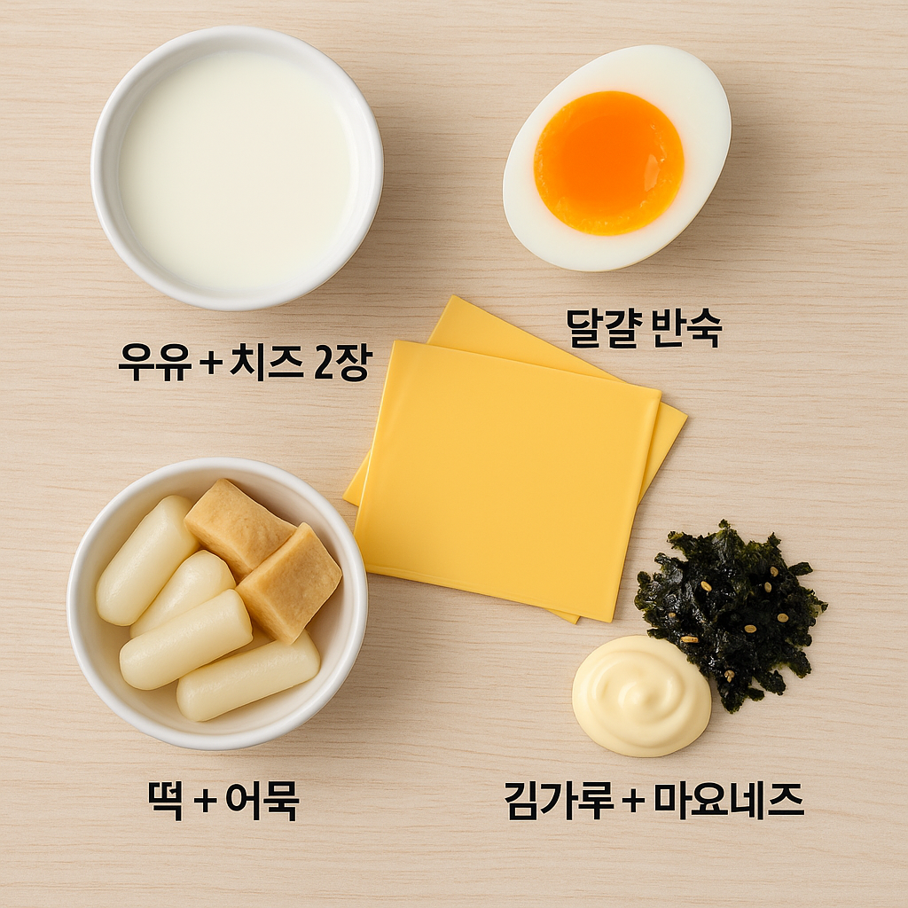 치즈불닭라면 응용 팁