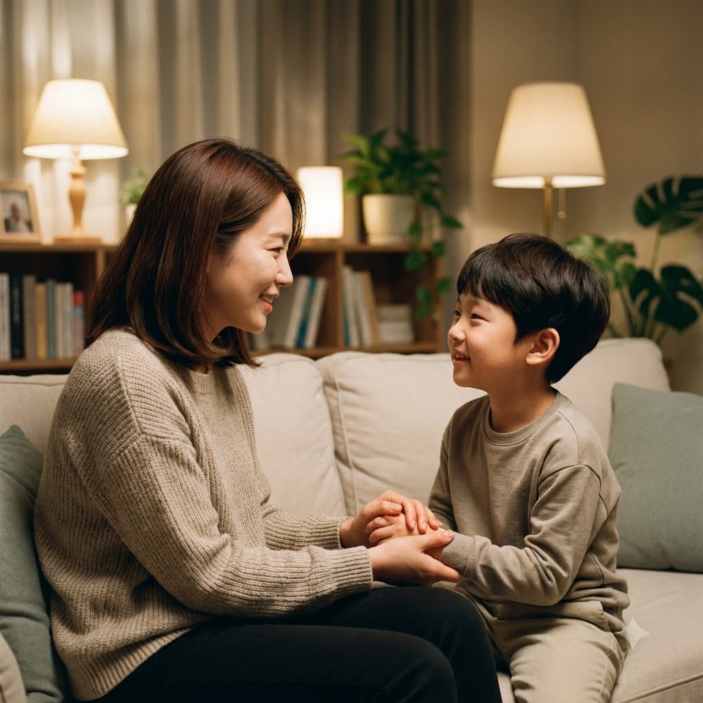 [자녀 교육] 말없이 문제집 잘 푸는 아이, 사실은 '부모의 미소' 때문에 버티는 중입니다