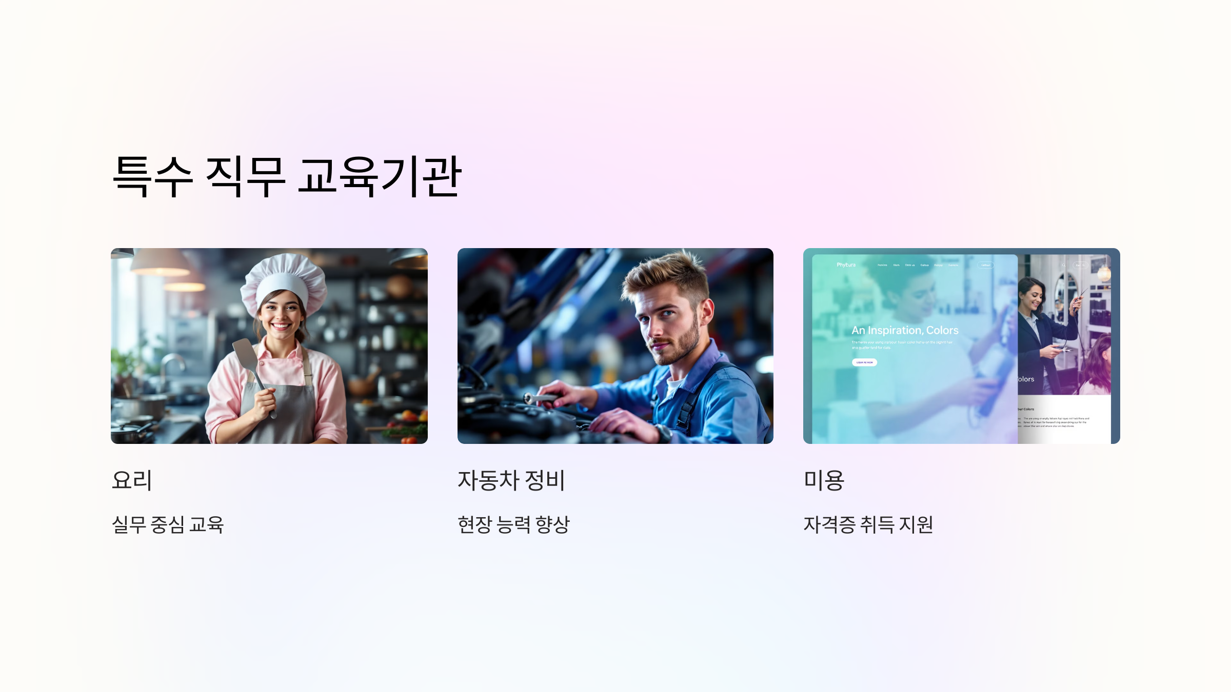 특수 직무 교육기관