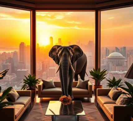 펜트하우스 코끼리 영화그림