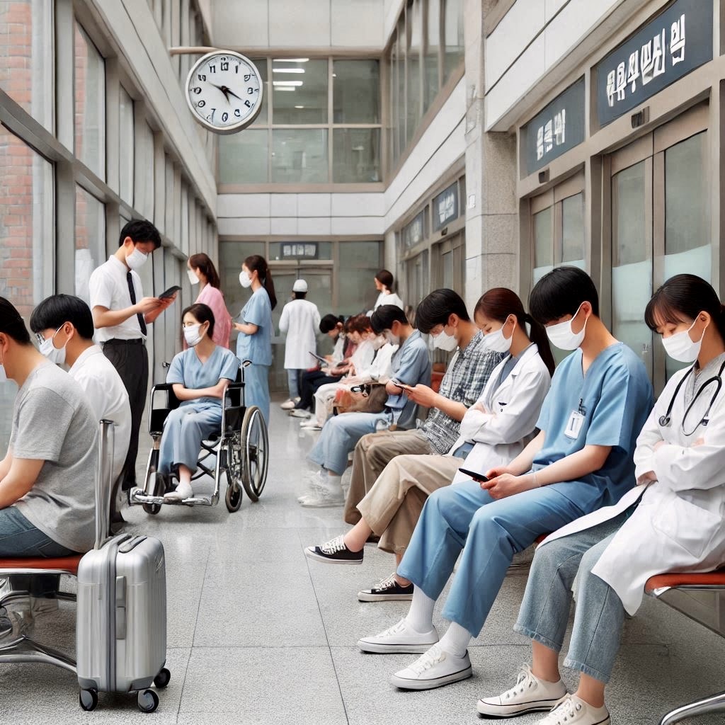 1세대 실비 관련 병원 사진, 빙으로 제작.