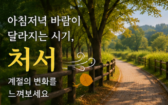 처서 매직을 기상 공식처럼 받아들이면 곤란합니다.
