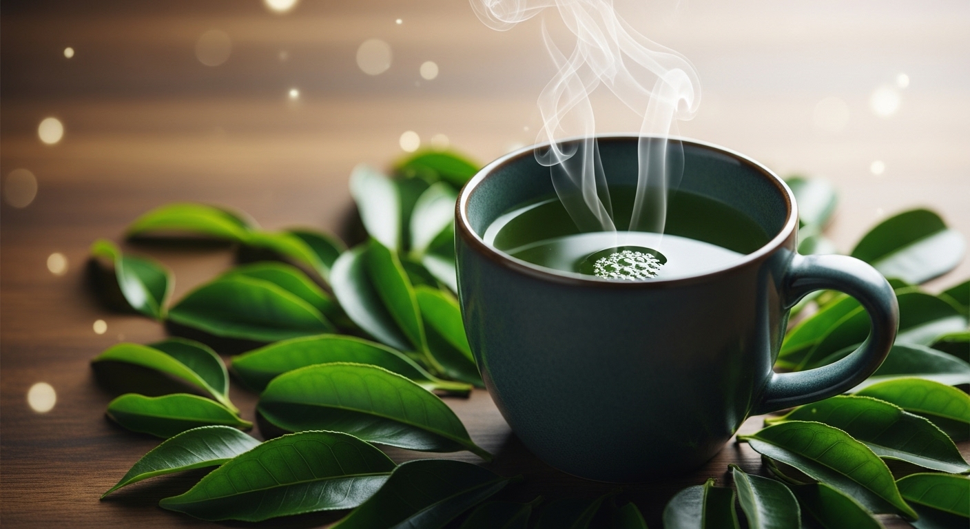 간 해독을 돕는 강력한 항산화 식품 : 녹차