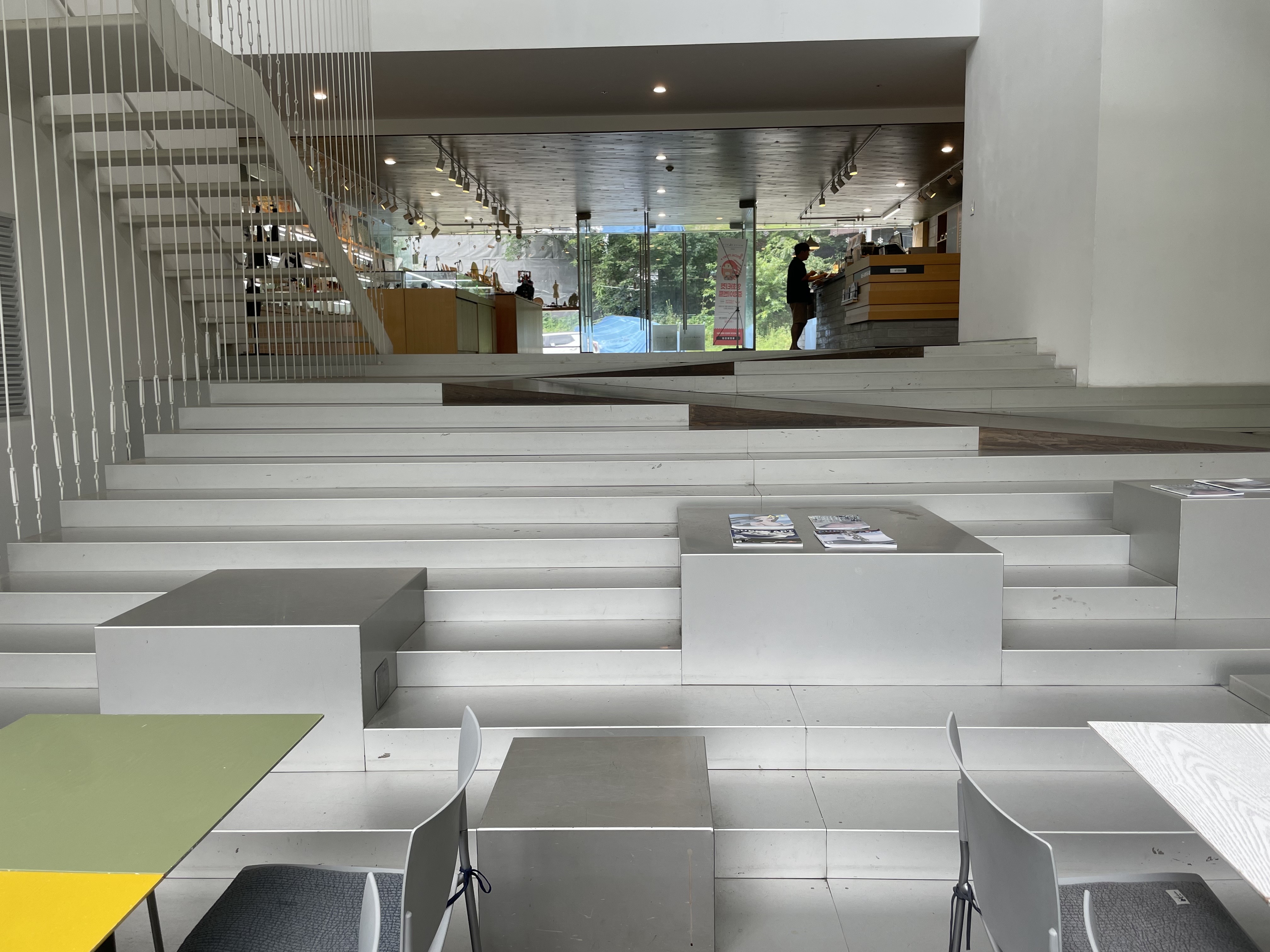 헤이리 대형카페 화이트블럭