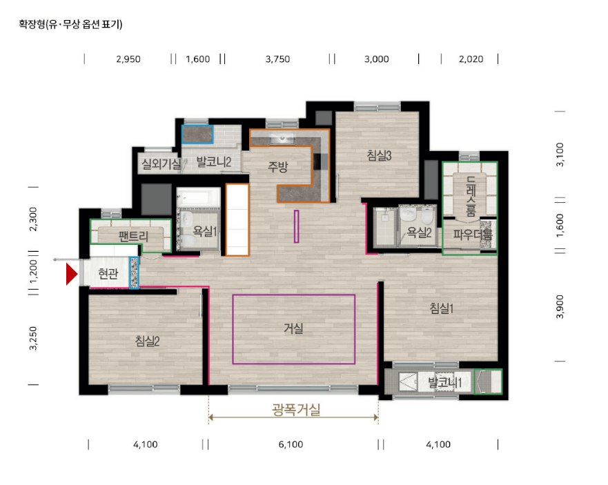 의왕고천지구 대방 디에트르 센트럴 분양가 모델하우스 견본주택