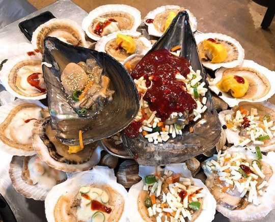 인천 조개구이 '서해안조개광장'