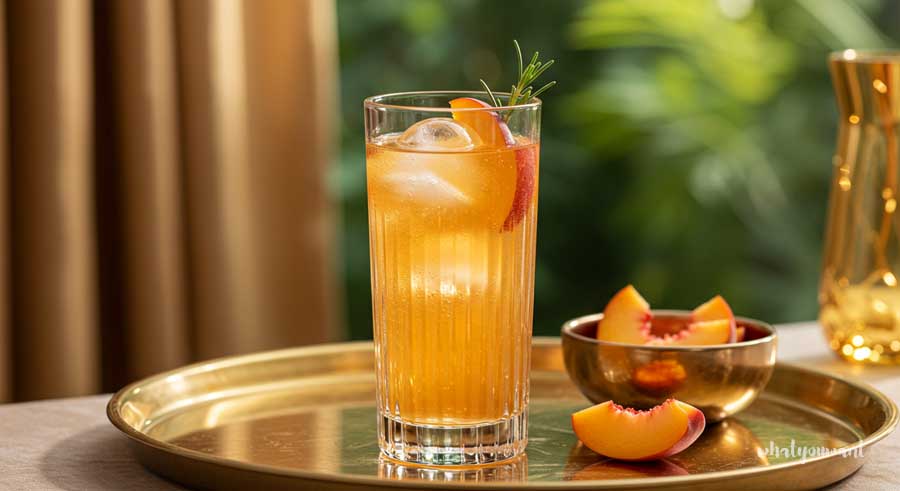 얼그레이&middot;자몽, 복숭아 하이볼까지 홈술 레시피