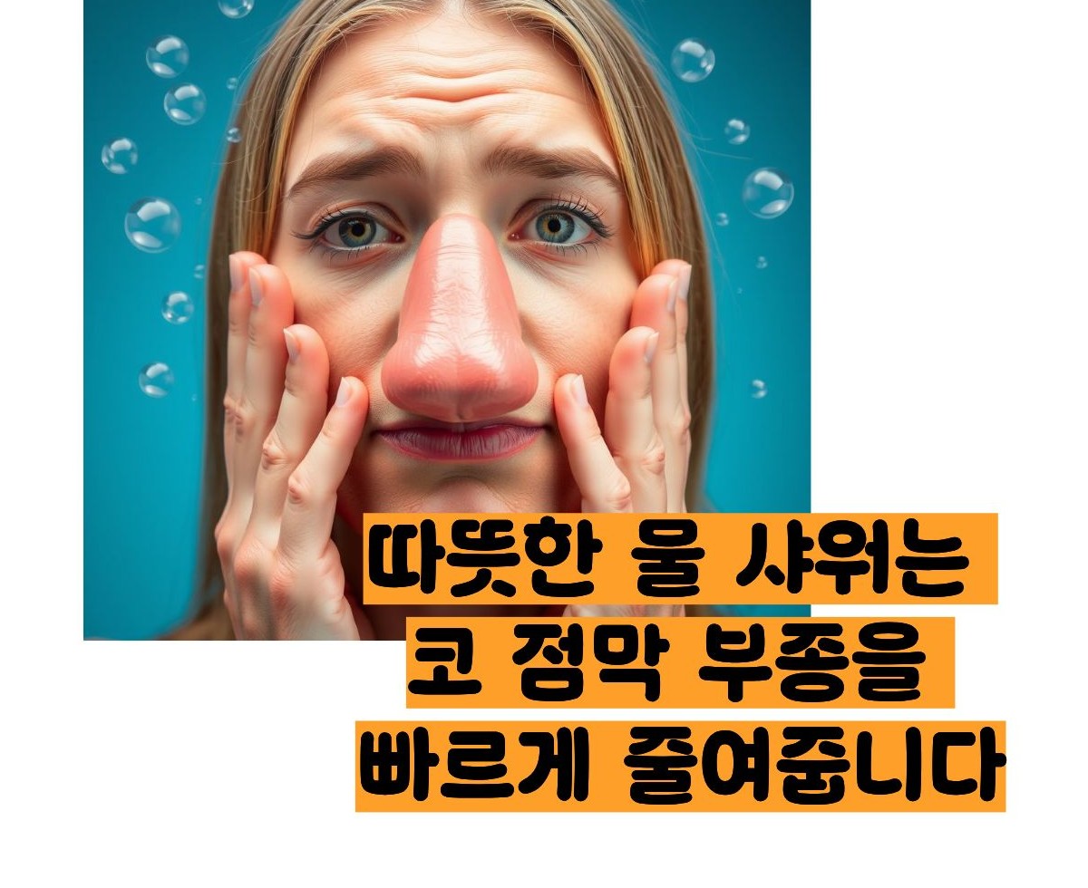 코 막힘 한번에 해결 방법