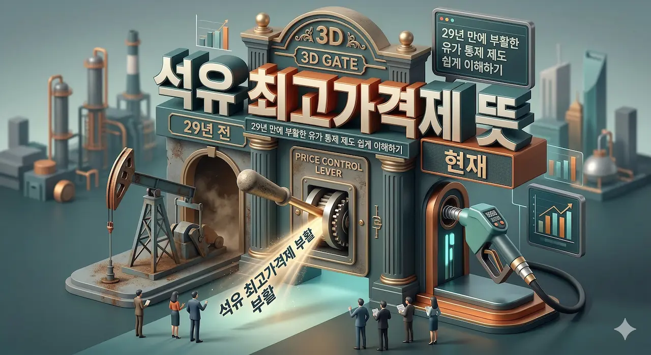 석유 최고가격제 뜻, 29년 만에 부활한 유가 통제 제도 쉽게 이해하기