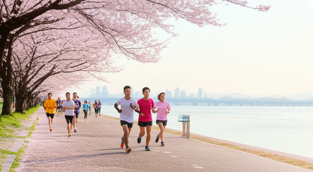 서울 봄꽃 레이스 신청 기간과 10k..