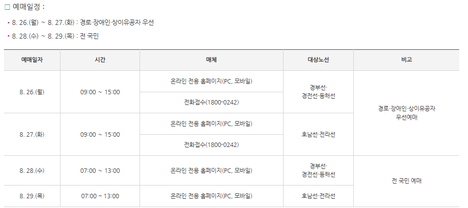 srt-추석기차표