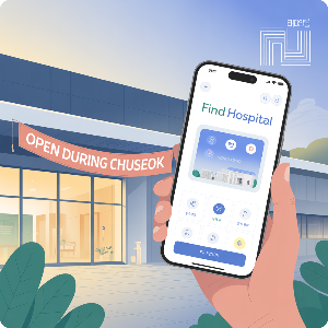전국 추석에 문여는 병원 찾기 (병원검색·병원앱 검색) 이미지
