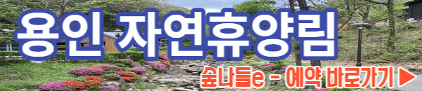 용인자연휴양림 예약