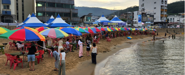 어달해변_포장마차거리