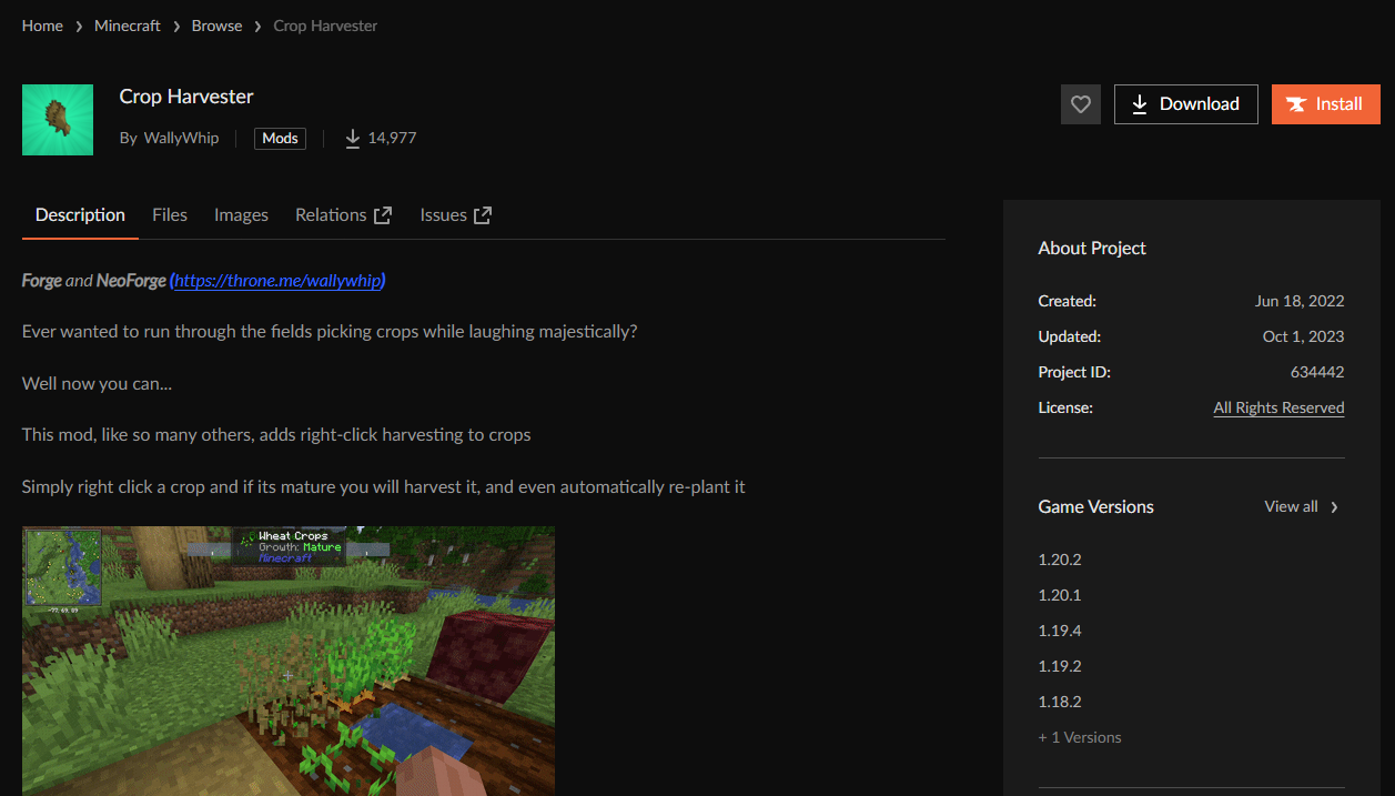 마인크래프트 커스포지 모드 설치 및 사용 방법 게임을 더욱 자유롭게 즐기자!