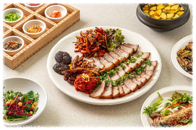 남녘들회국수보쌈