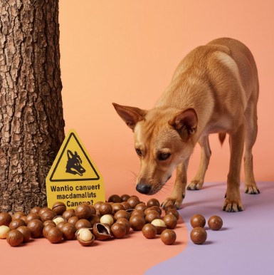 마카다미아 강아지에게는 절대 금물