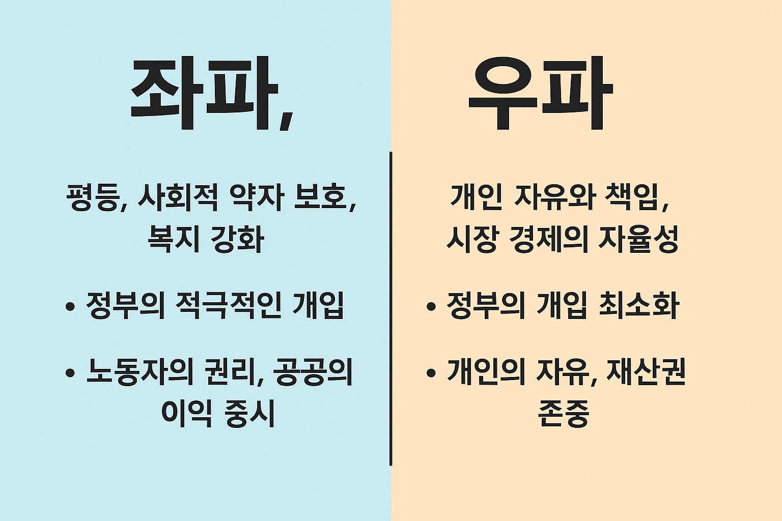 좌파 우파 뜻