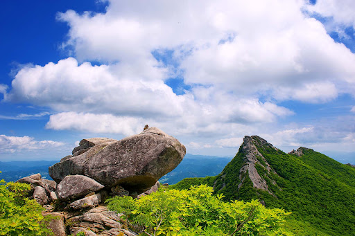 황석산 등산지도