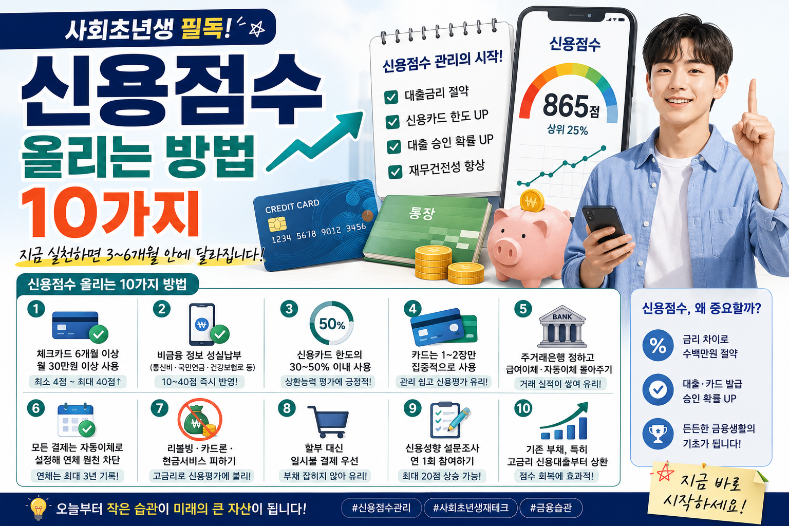 신용점수 올리는 방법