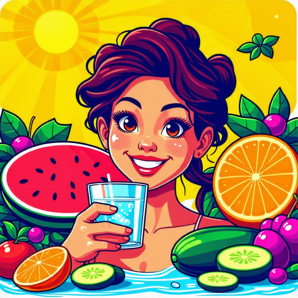 피부 건강을 위한 필수 수분 섭취: 피부에 좋은 수분 보충 방법