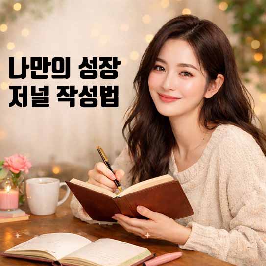 성장 저널, 자기계발, 글쓰기 습관, 회고 일기, 목표 설정, 감정 기록, 자기 이해, 생산성 향상, 긍정적 사고, 마음챙김