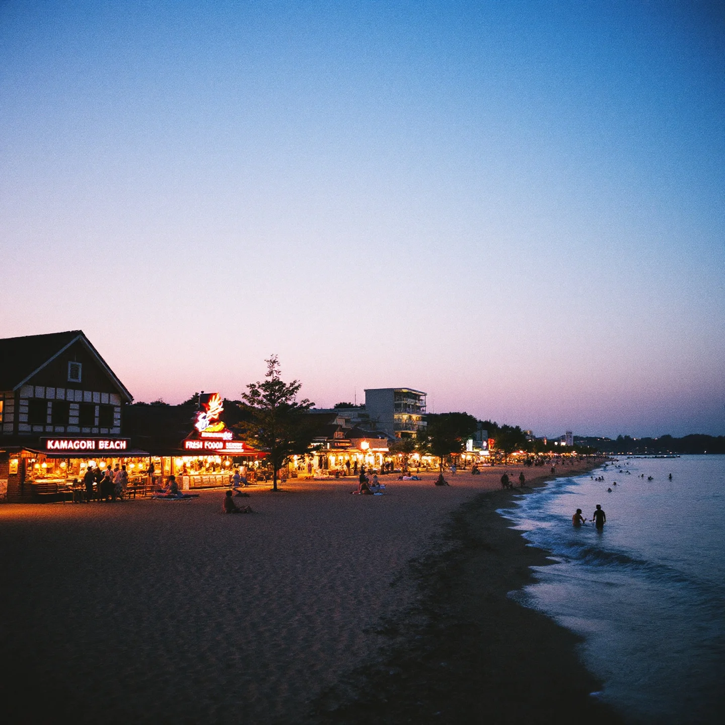 나고야의 숨겨진 진주 카마고리 해변