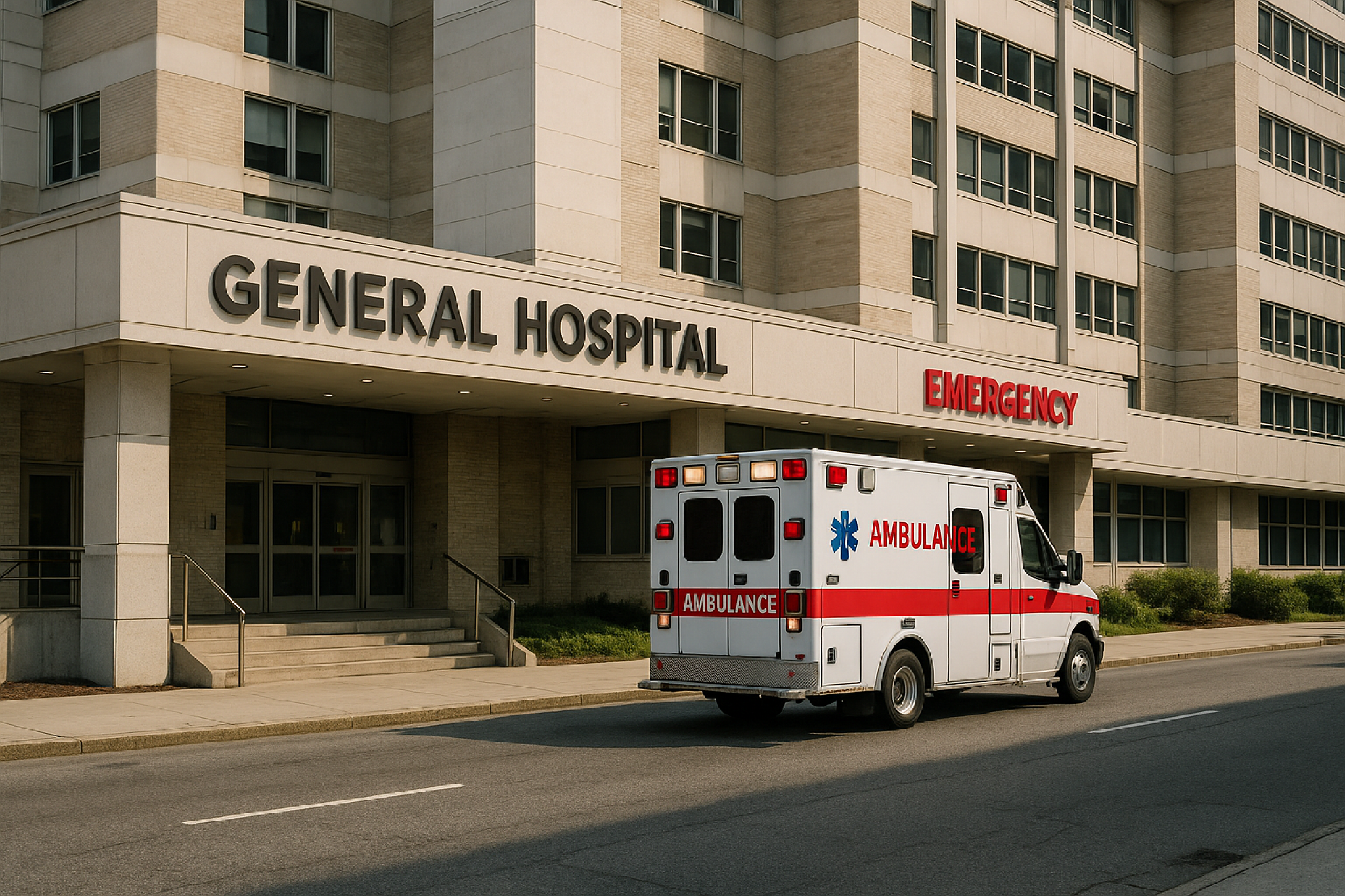 미국 종합병원 모습